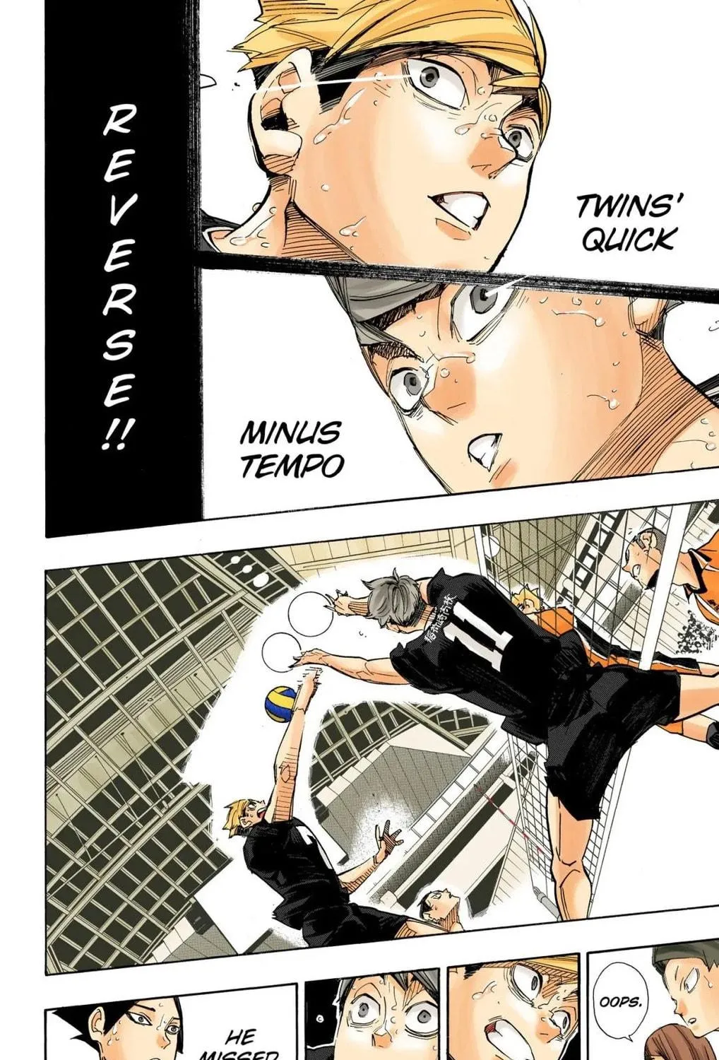 Read Haikyu!! (Official Colored) (Colored) chapter 283 image 28 on Lezhin
