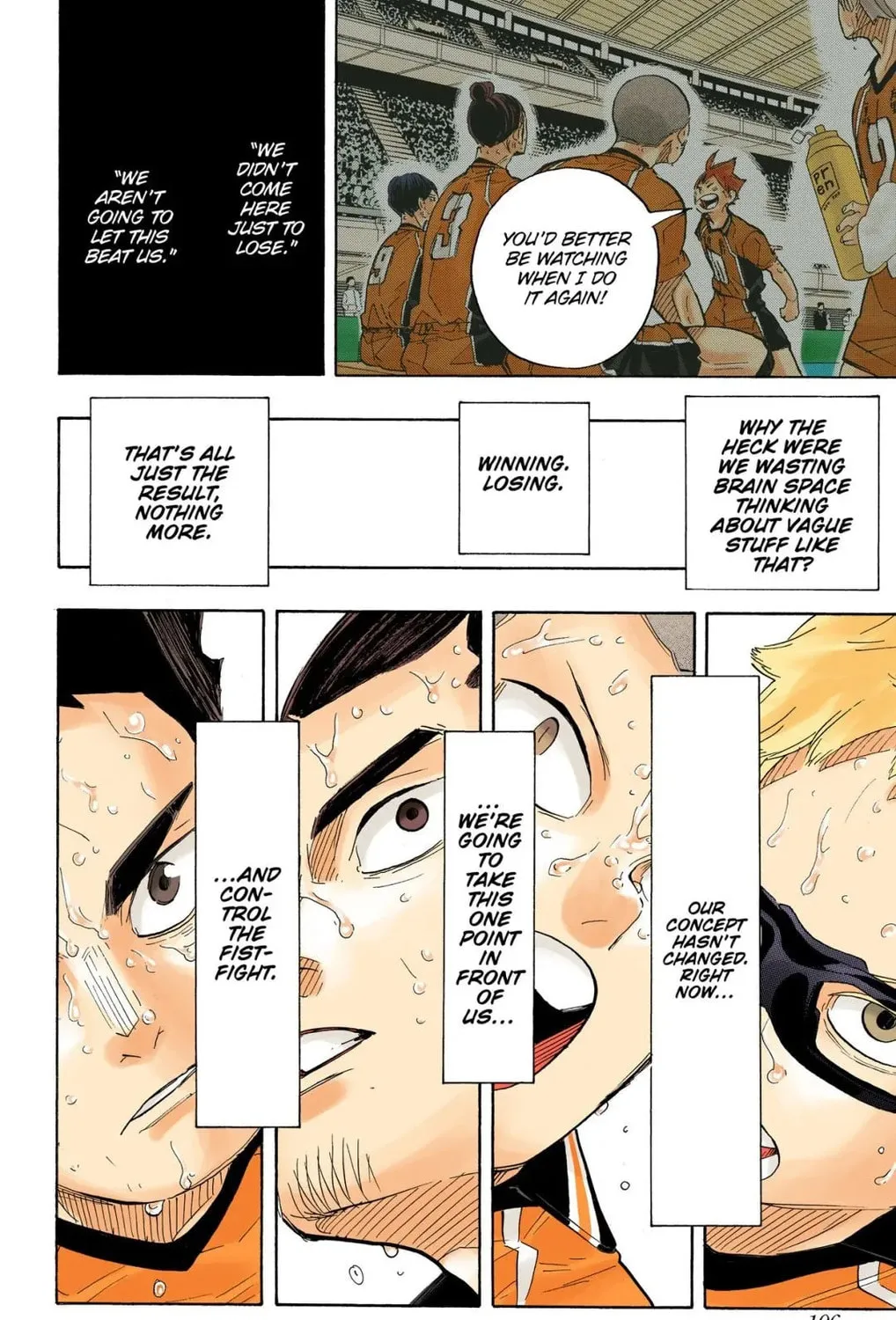 Read Haikyu!! (Official Colored) (Colored) chapter 283 image 32 on Lezhin