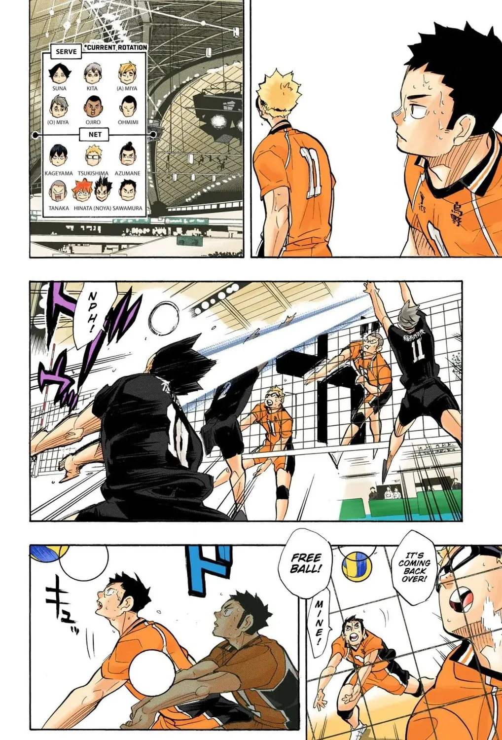 Read Haikyu!! (Official Colored) (Colored) chapter 283 image 8 on Lezhin