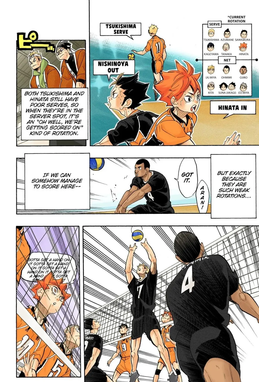 Read Haikyu!! (Official Colored) (Colored) chapter 284 image 20 on Lezhin