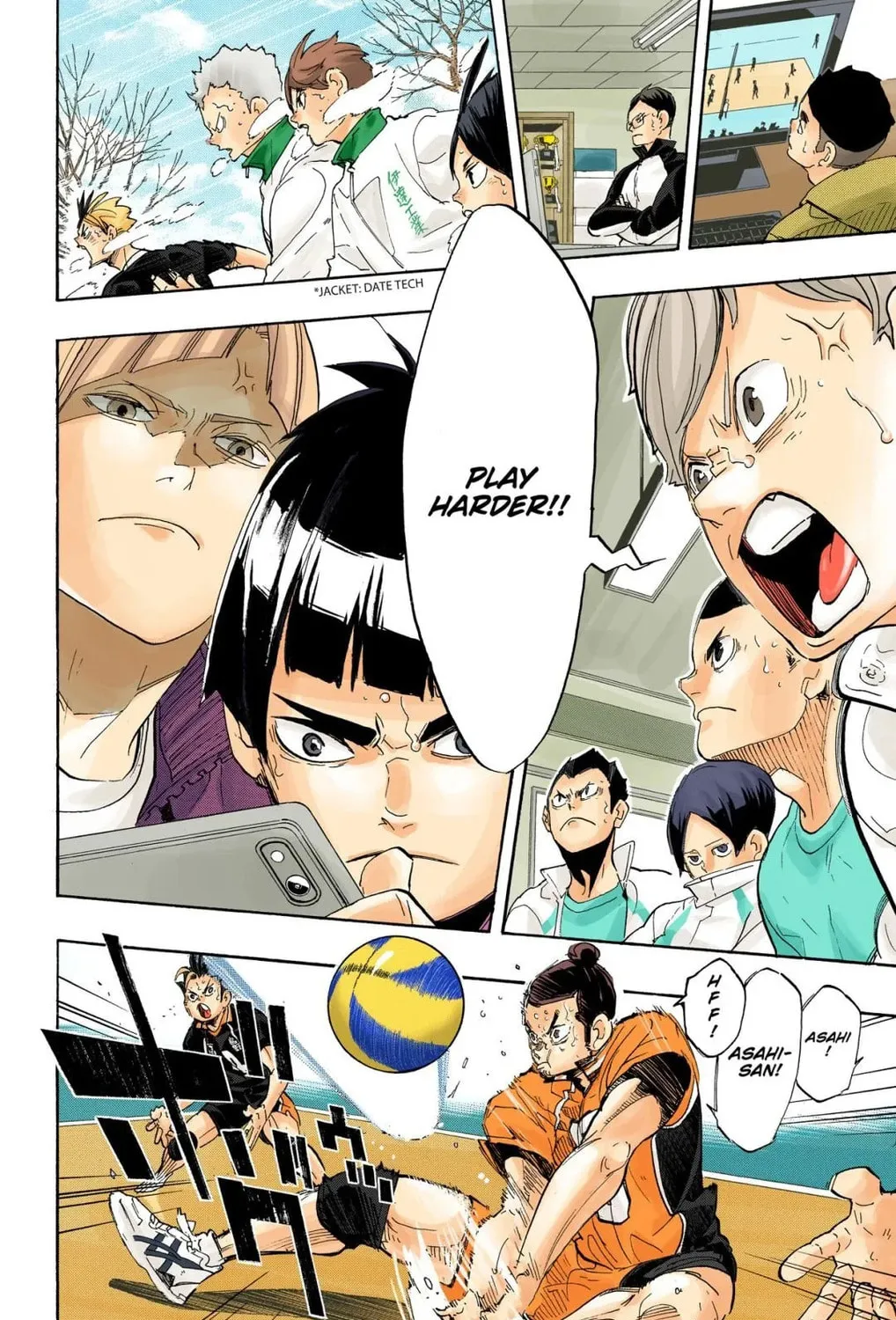 Read Haikyu!! (Official Colored) (Colored) chapter 284 image 30 on Lezhin