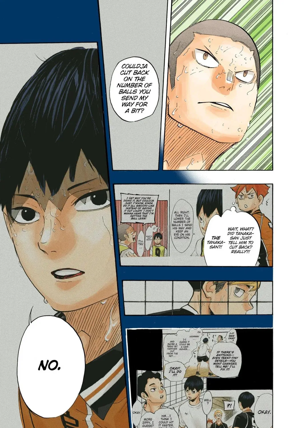 Read Haikyu!! (Official Colored) (Colored) chapter 284 image 32 on Lezhin