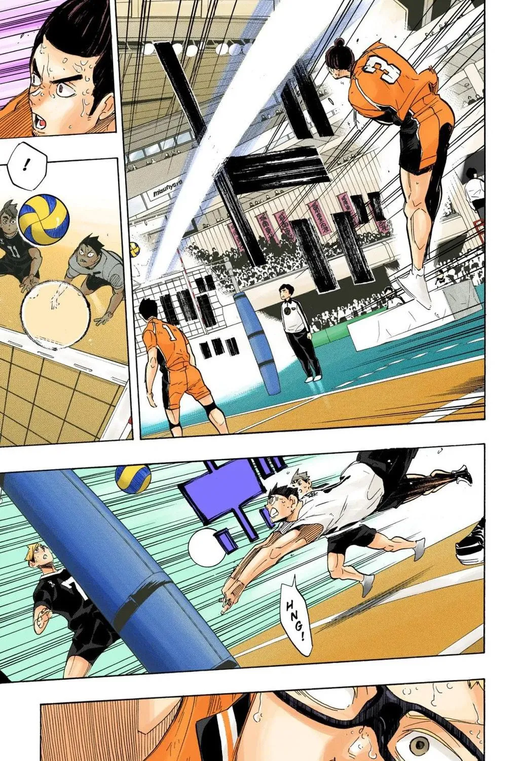 Read Haikyu!! (Official Colored) (Colored) chapter 284 image 4 on Lezhin