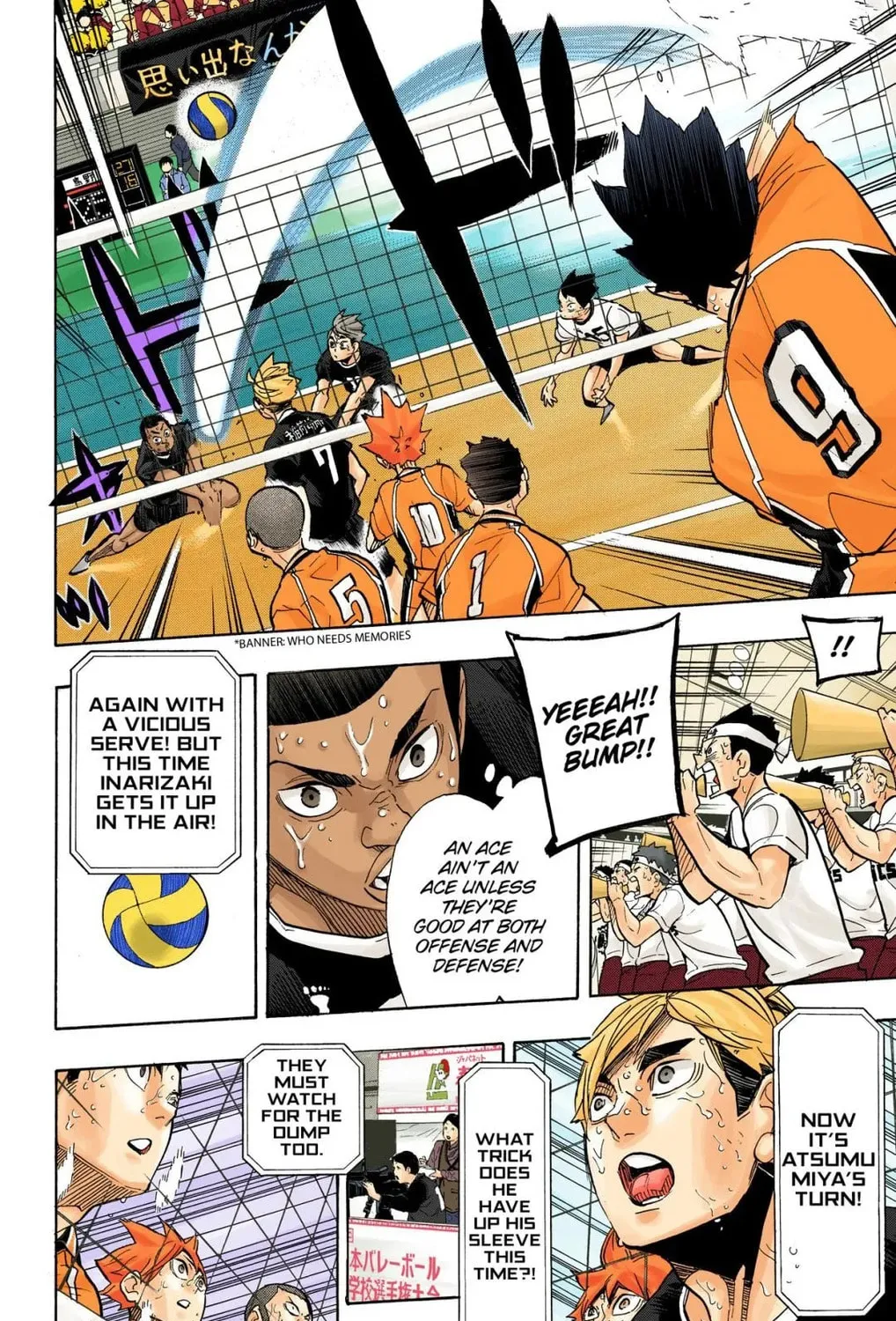 Read Haikyu!! (Official Colored) (Colored) chapter 286 image 12 on Lezhin