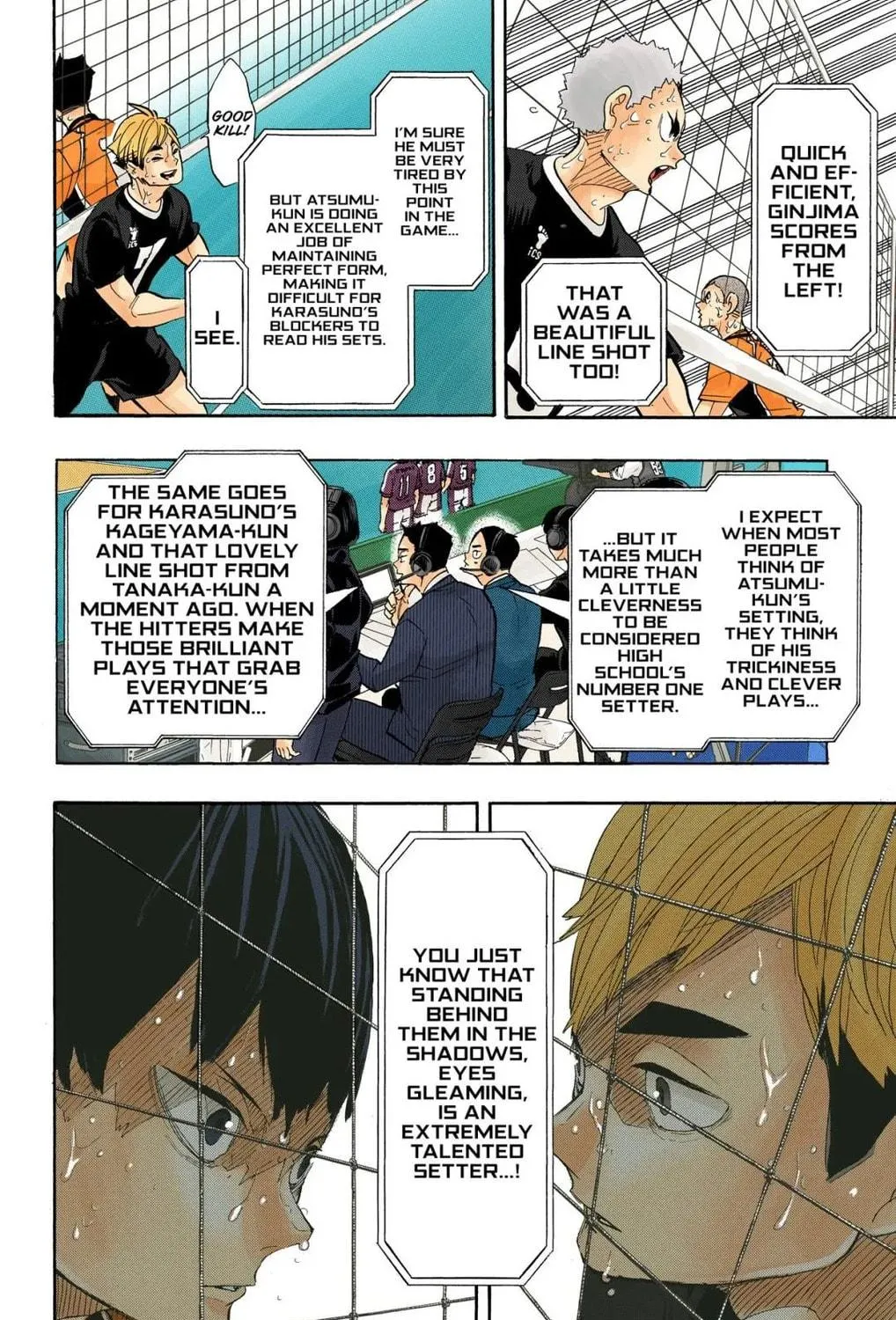 Read Haikyu!! (Official Colored) (Colored) chapter 286 image 16 on Lezhin