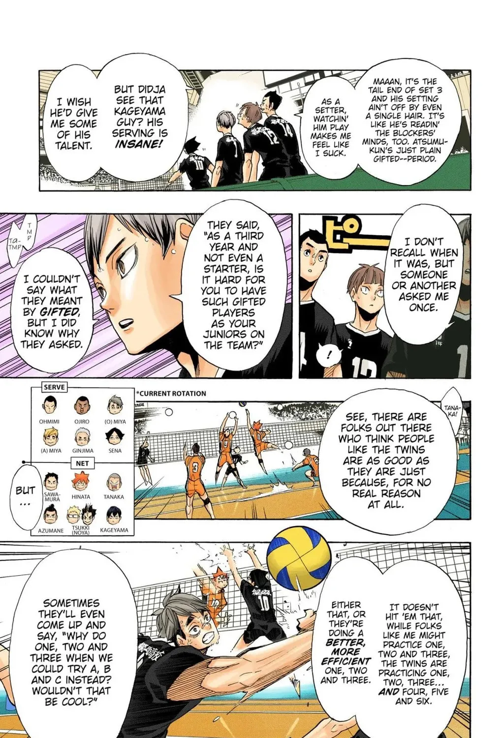 Read Haikyu!! (Official Colored) (Colored) chapter 286 image 18 on Lezhin
