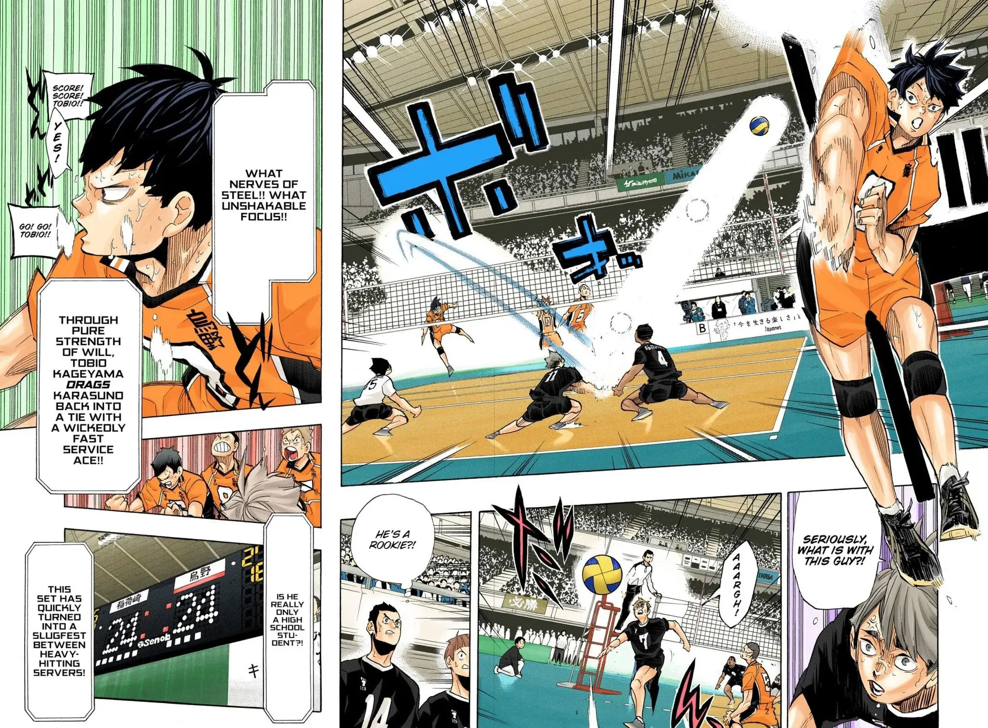 Read Haikyu!! (Official Colored) (Colored) chapter 286 image 2 on Lezhin