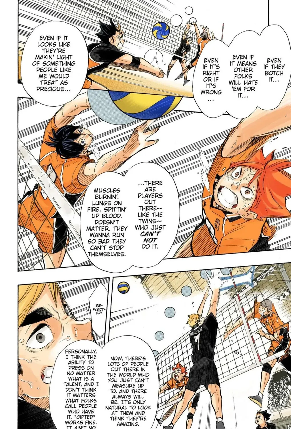 Read Haikyu!! (Official Colored) (Colored) chapter 286 image 20 on Lezhin