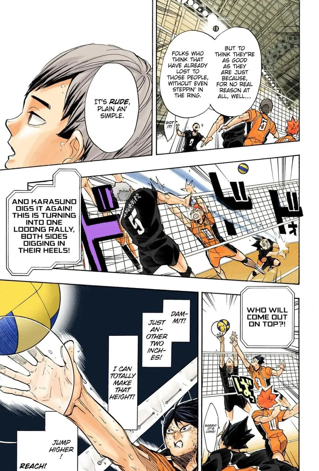 Read Haikyu!! (Official Colored) (Colored) chapter 286 image 22 on Lezhin