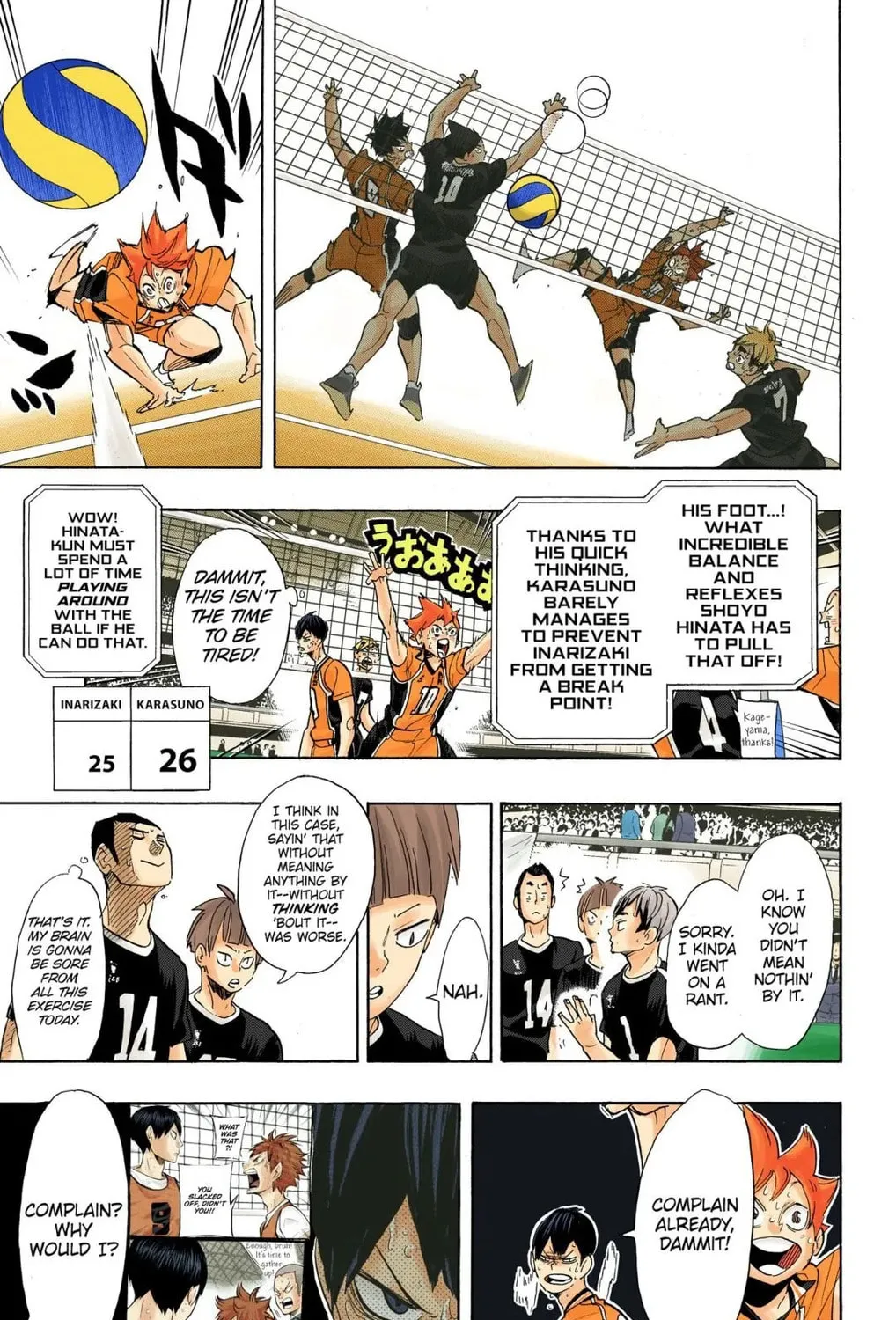 Read Haikyu!! (Official Colored) (Colored) chapter 286 image 26 on Lezhin