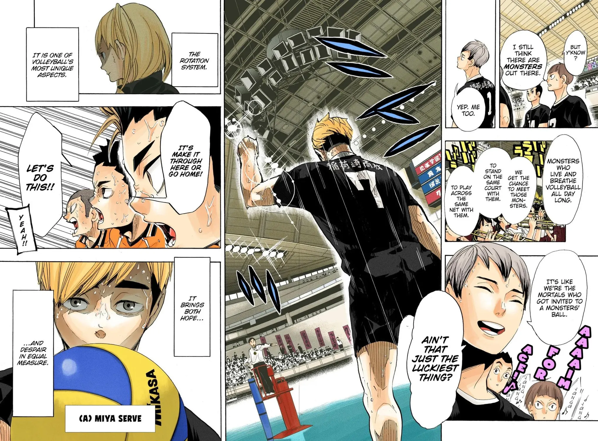 Read Haikyu!! (Official Colored) (Colored) chapter 286 image 32 on Lezhin