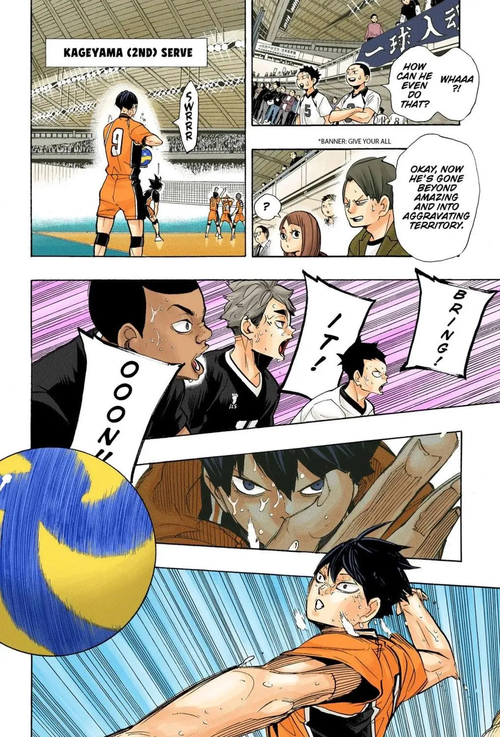 Read Haikyu!! (Official Colored) (Colored) chapter 286 image 4 on Lezhin