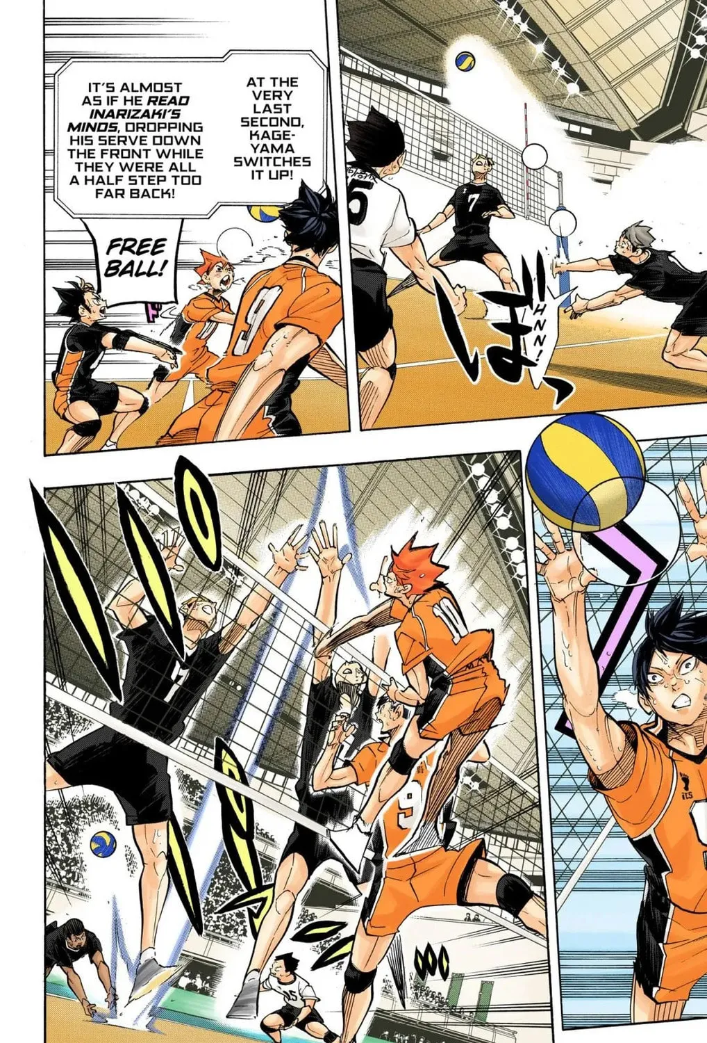 Read Haikyu!! (Official Colored) (Colored) chapter 286 image 8 on Lezhin