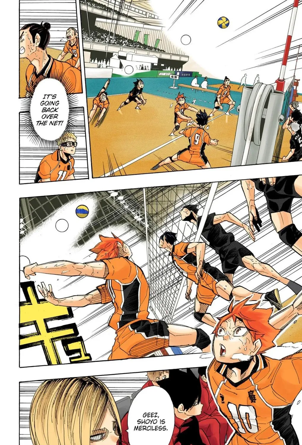 Read Haikyu!! (Official Colored) (Colored) chapter 287 image 14 on Lezhin