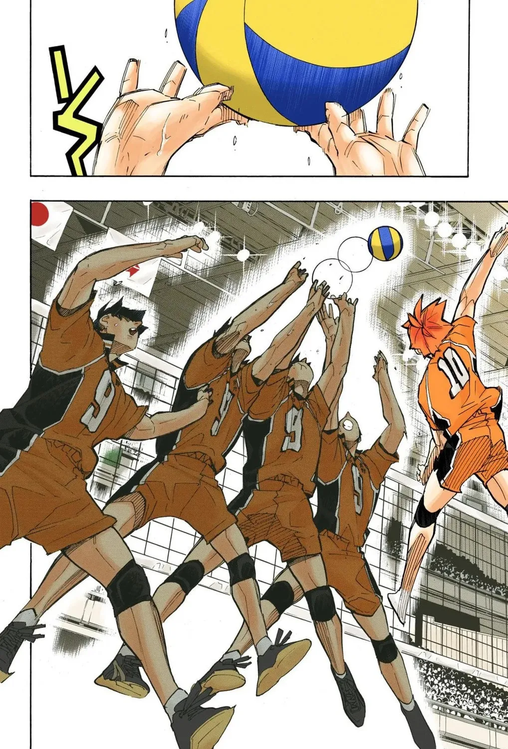 Read Haikyu!! (Official Colored) (Colored) chapter 287 image 18 on Lezhin