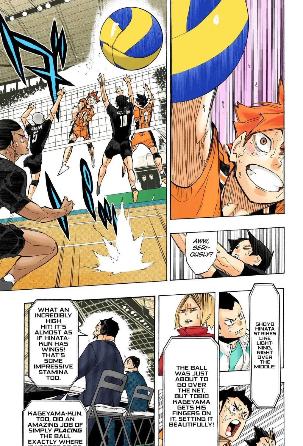 Read Haikyu!! (Official Colored) (Colored) chapter 287 image 20 on Lezhin