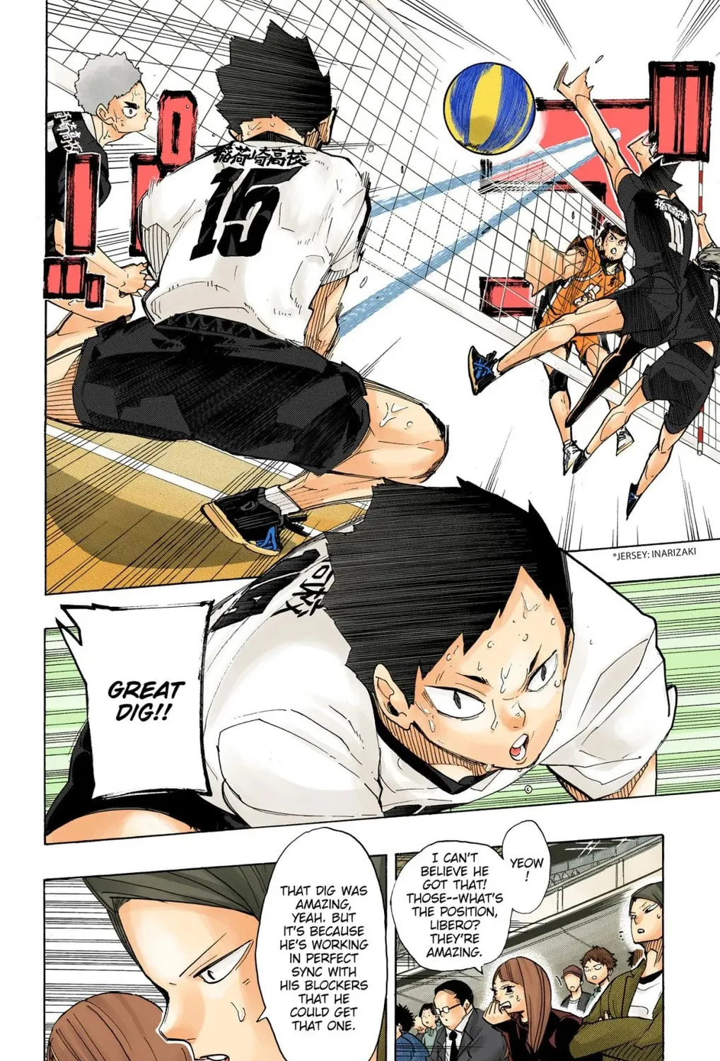 Read Haikyu!! (Official Colored) (Colored) chapter 288 image 18 on Lezhin