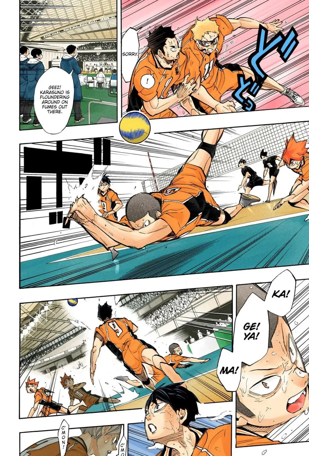 Read Haikyu!! (Official Colored) (Colored) chapter 288 image 26 on Lezhin