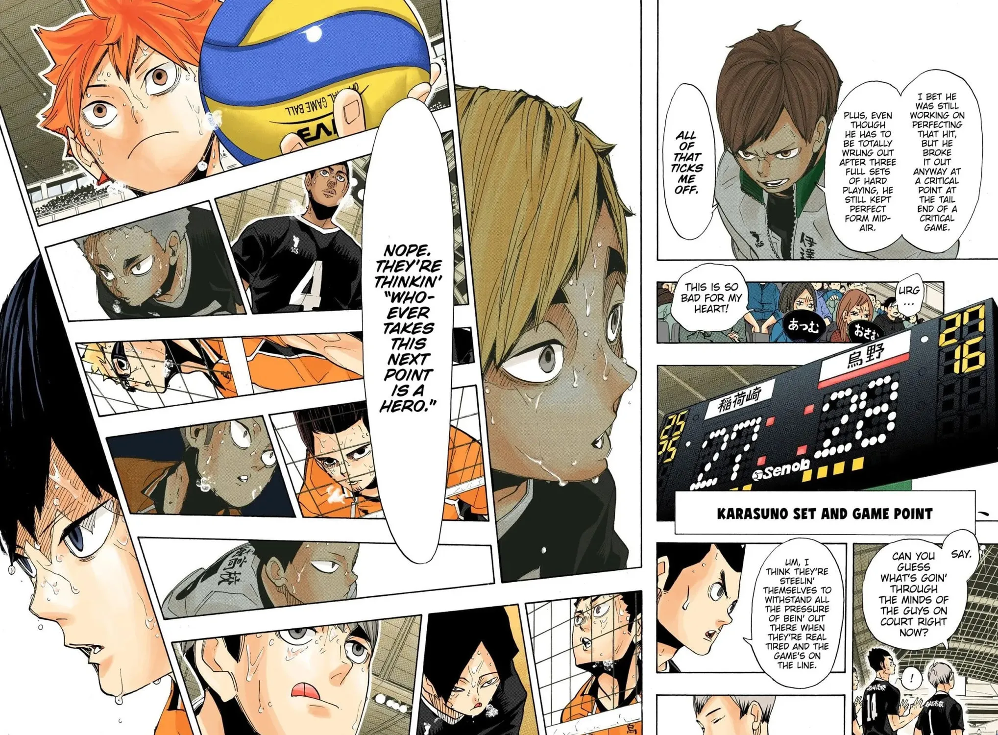 Read Haikyu!! (Official Colored) (Colored) chapter 288 image 38 on Lezhin