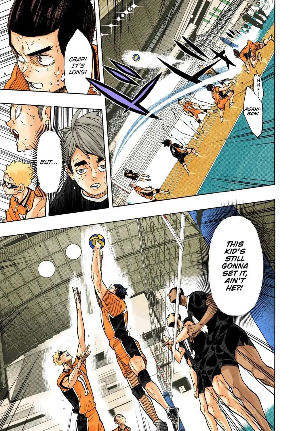 Read Haikyu!! (Official Colored) (Colored) chapter 289 image 10 on Lezhin