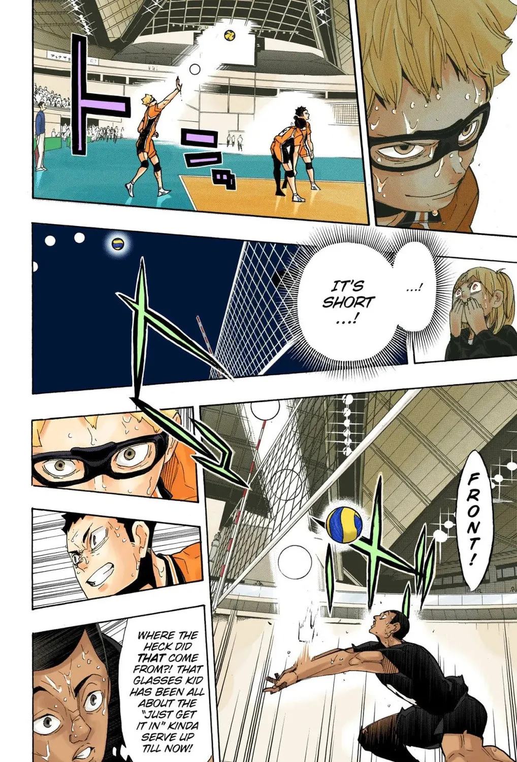 Read Haikyu!! (Official Colored) (Colored) chapter 289 image 14 on Lezhin