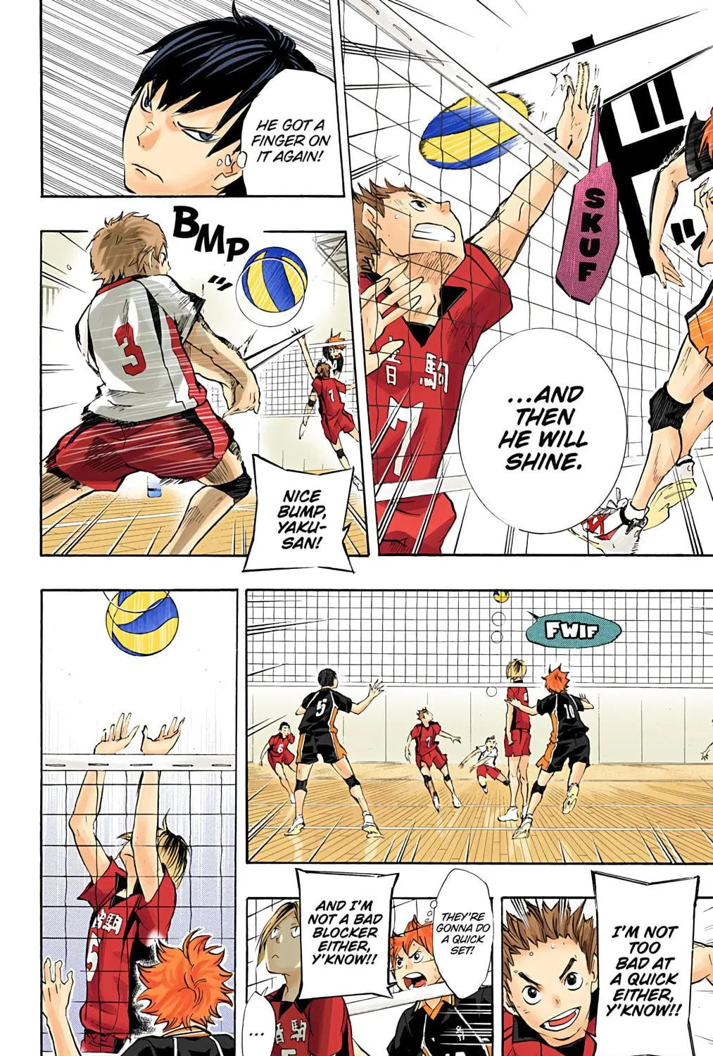 Read Haikyu!! (Official Colored) (Colored) chapter 29 image 10 on Lezhin