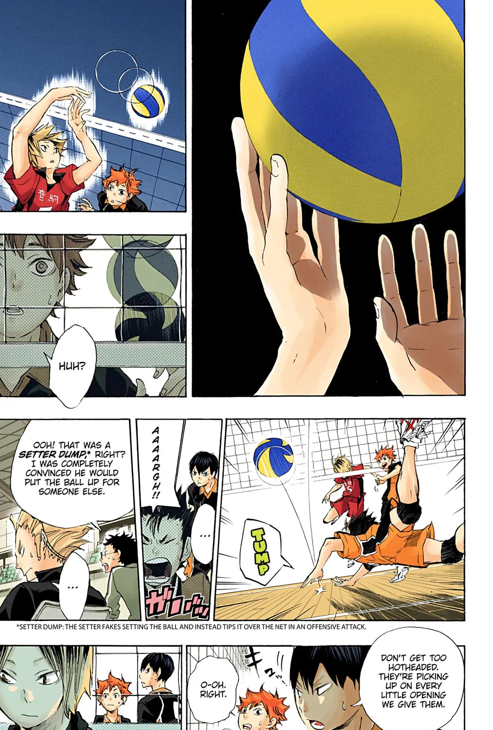 Read Haikyu!! (Official Colored) (Colored) chapter 29 image 12 on Lezhin