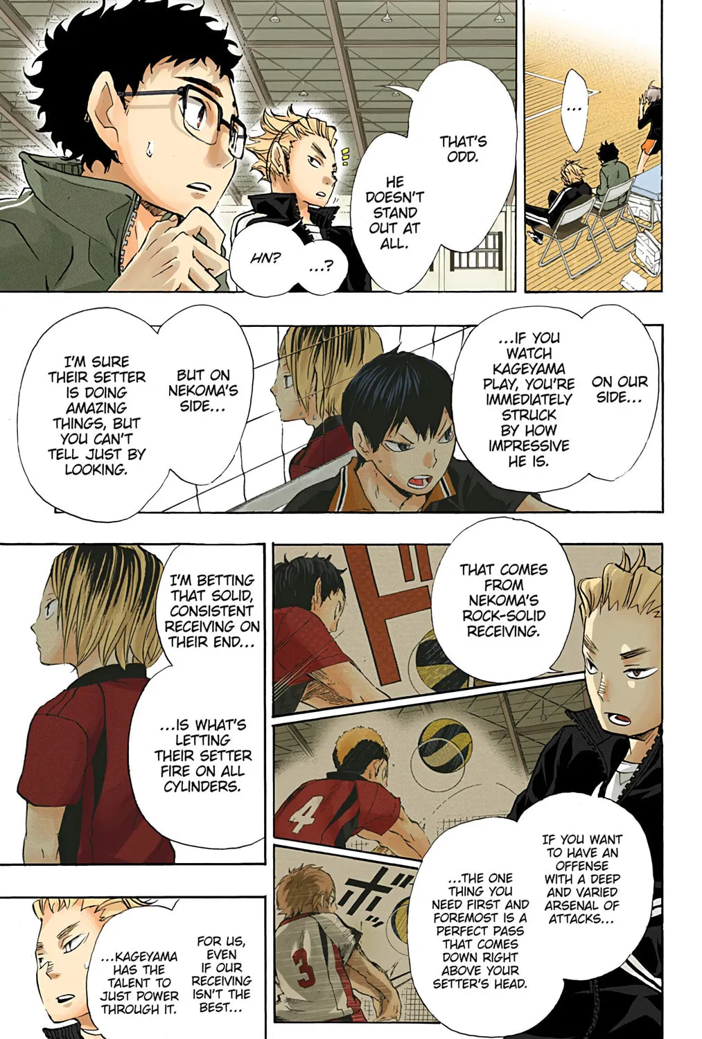 Read Haikyu!! (Official Colored) (Colored) chapter 29 image 24 on Lezhin