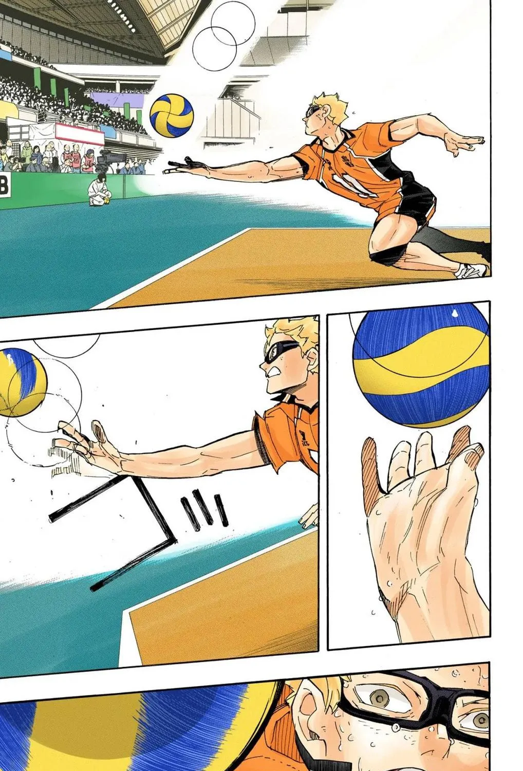Read Haikyu!! (Official Colored) (Colored) chapter 290 image 10 on Lezhin