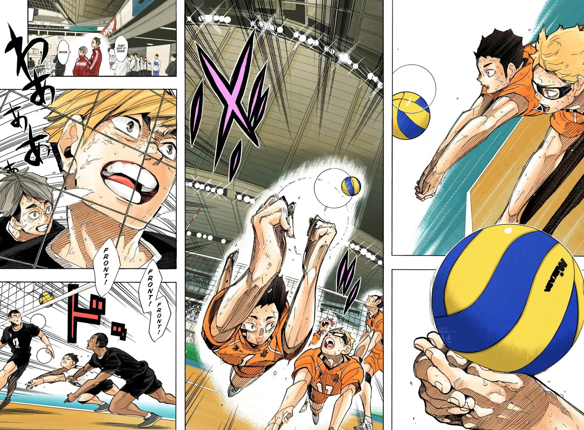 Read Haikyu!! (Official Colored) (Colored) chapter 290 image 12 on Lezhin