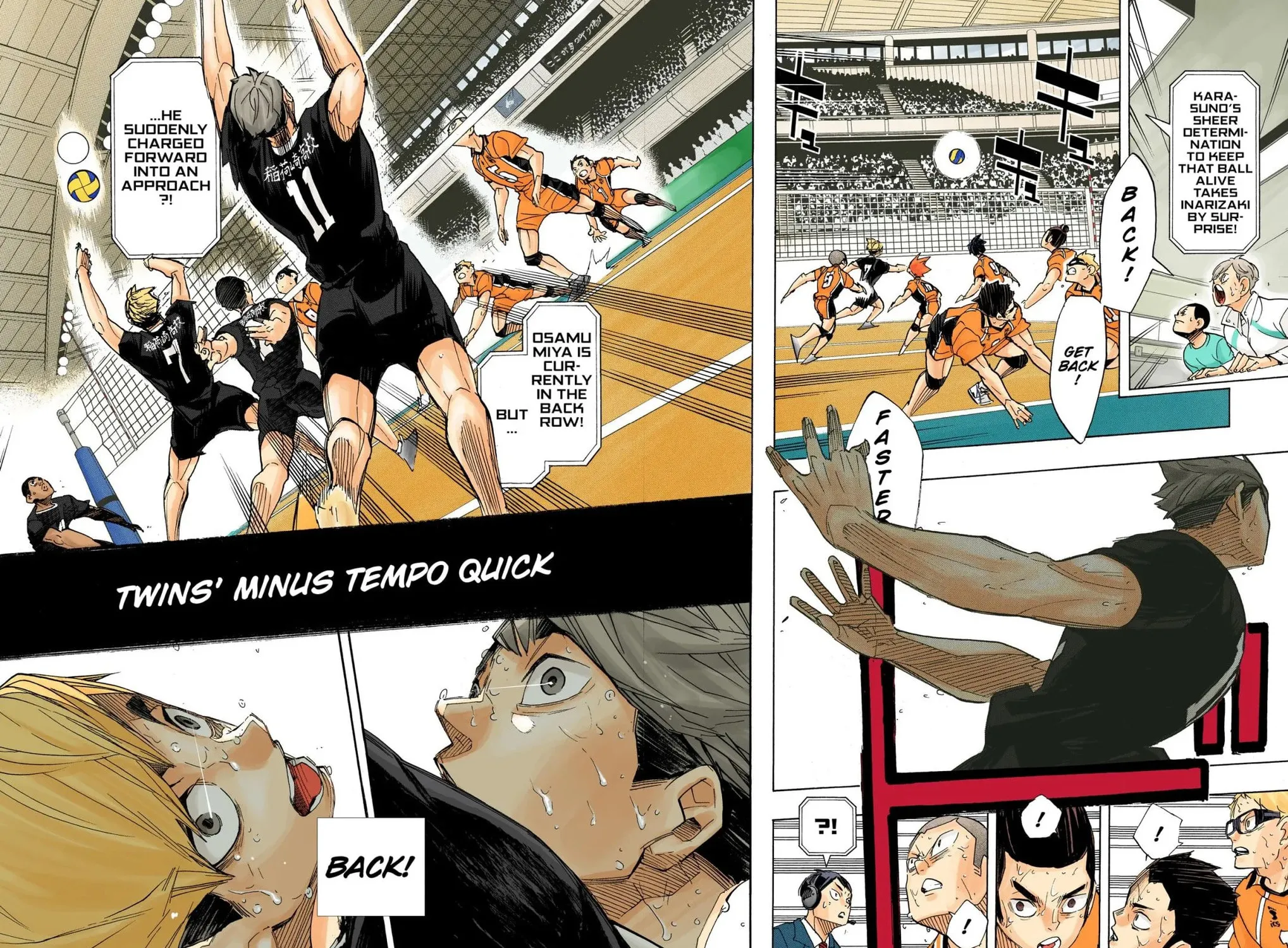 Read Haikyu!! (Official Colored) (Colored) chapter 290 image 14 on Lezhin