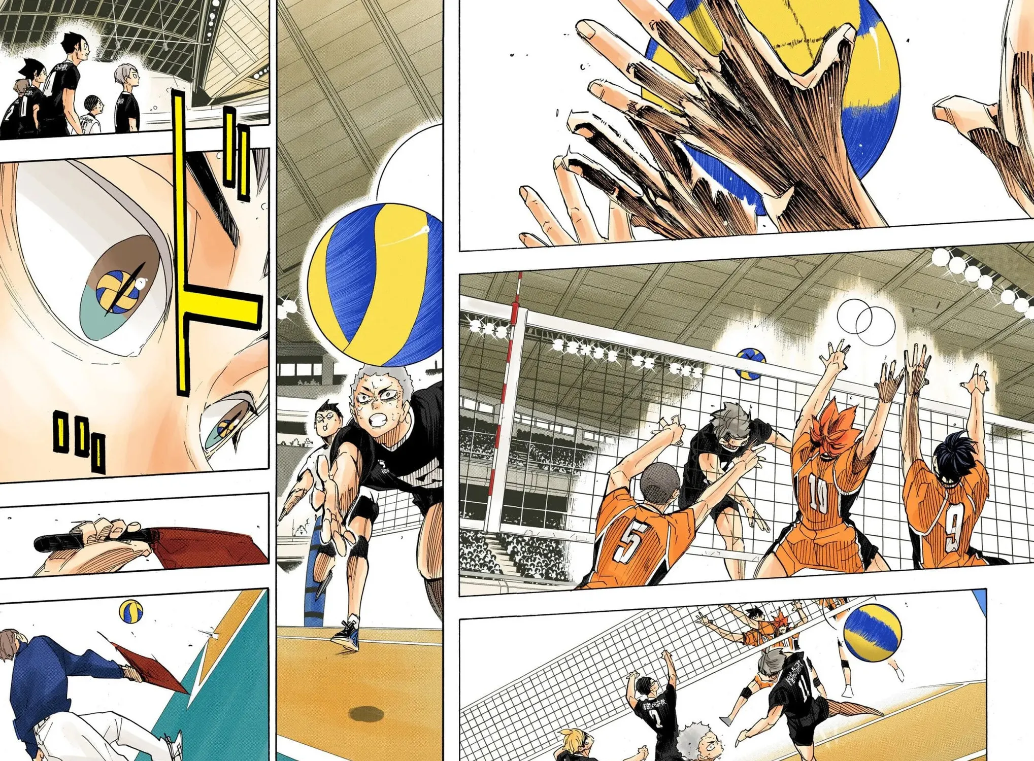 Read Haikyu!! (Official Colored) (Colored) chapter 290 image 20 on Lezhin