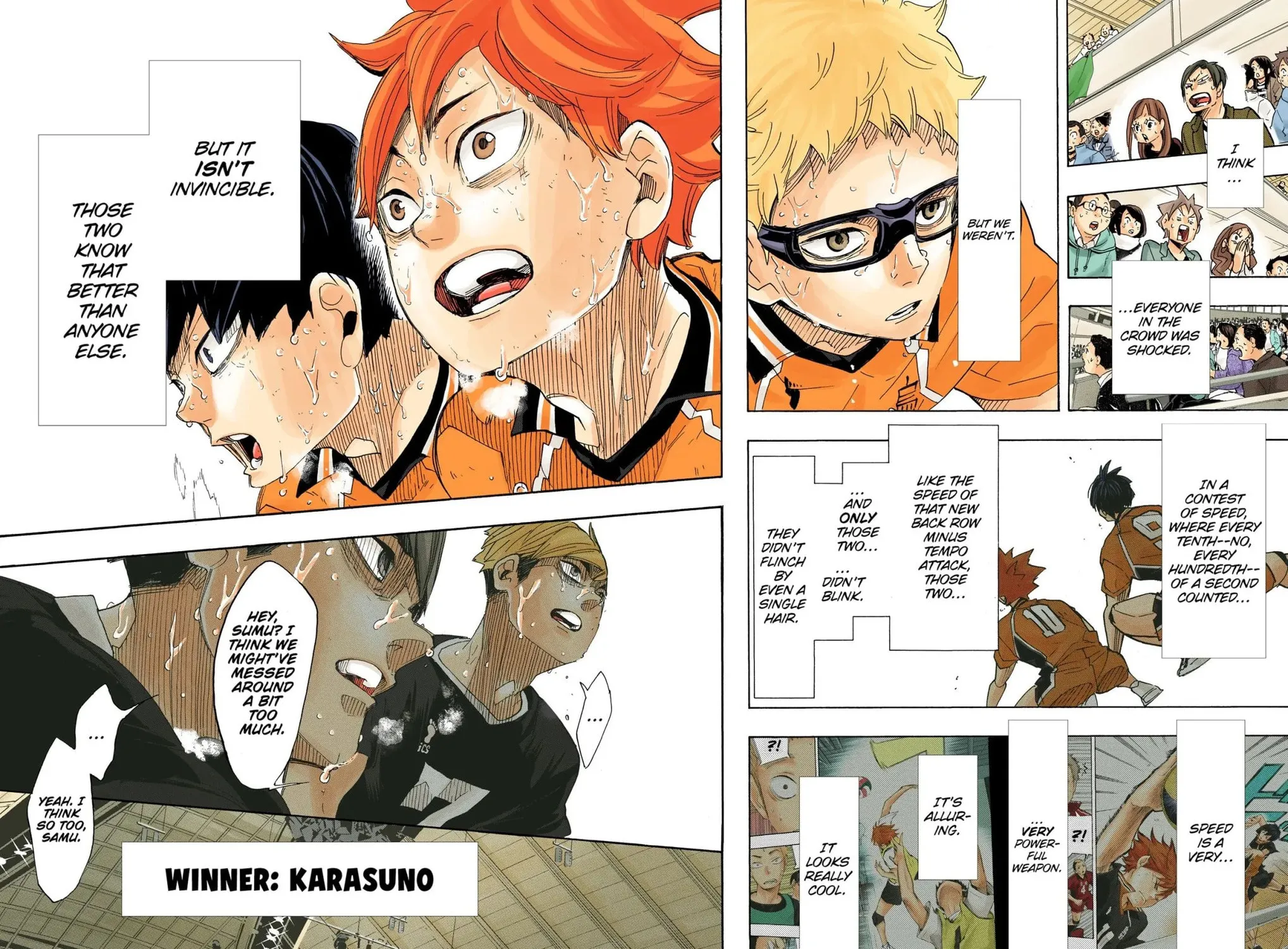 Read Haikyu!! (Official Colored) (Colored) chapter 290 image 24 on Lezhin