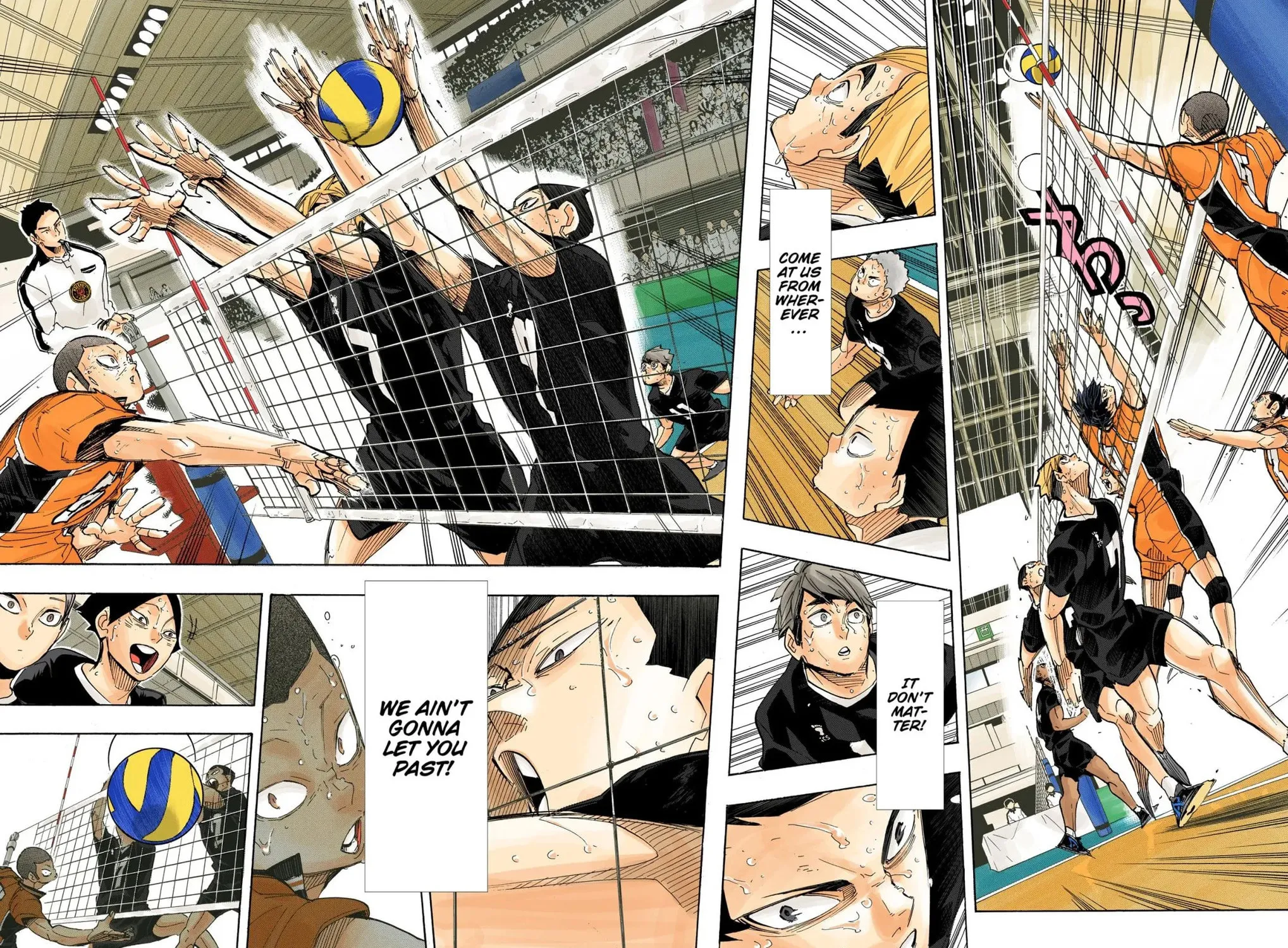 Read Haikyu!! (Official Colored) (Colored) chapter 290 image 6 on Lezhin