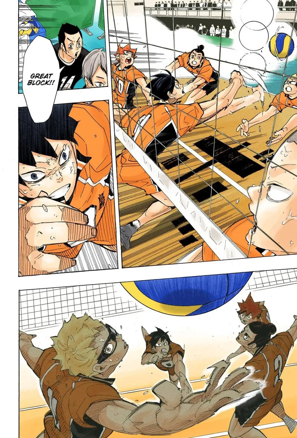 Read Haikyu!! (Official Colored) (Colored) chapter 290 image 8 on Lezhin