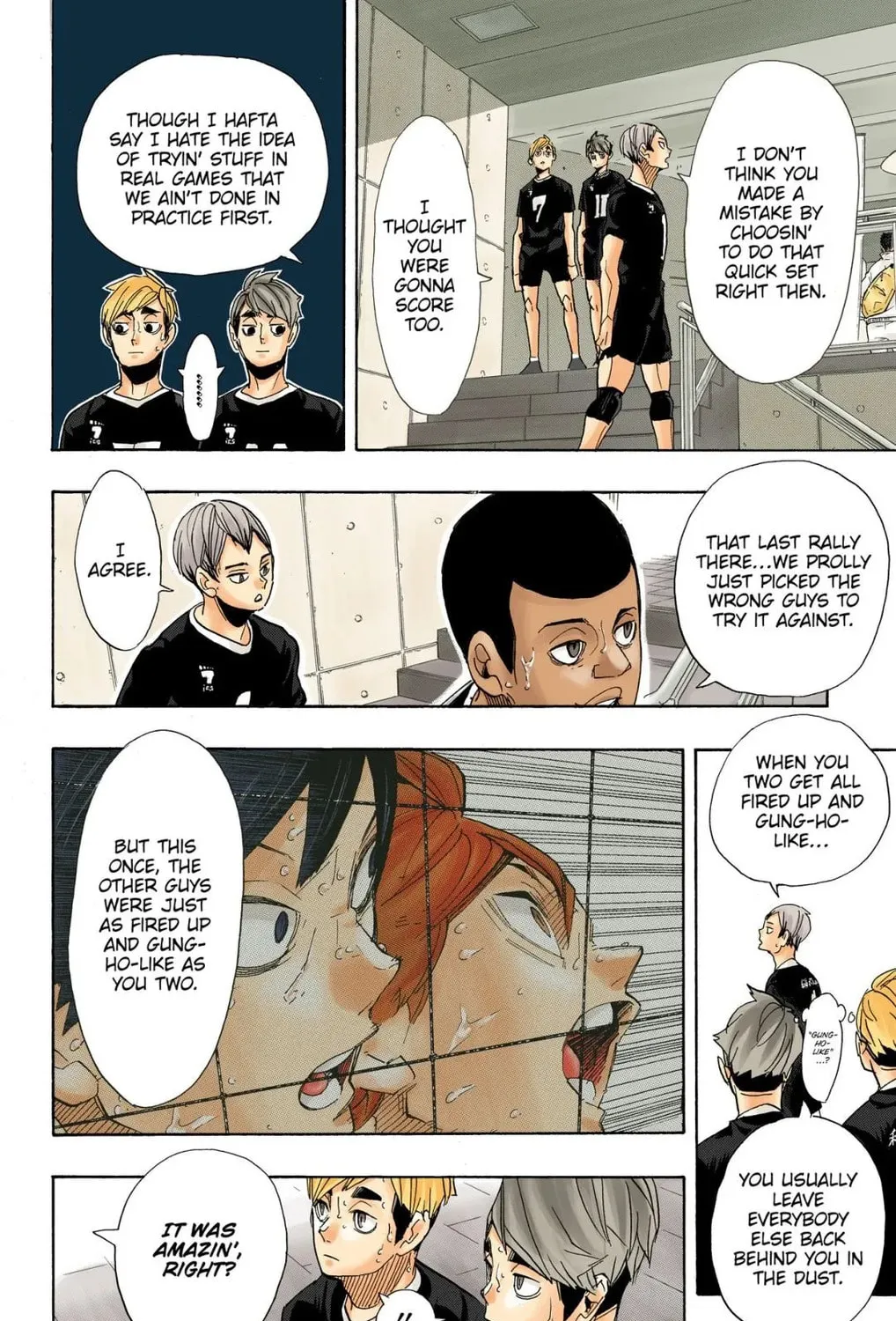 Read Haikyu!! (Official Colored) (Colored) chapter 291 image 24 on Lezhin