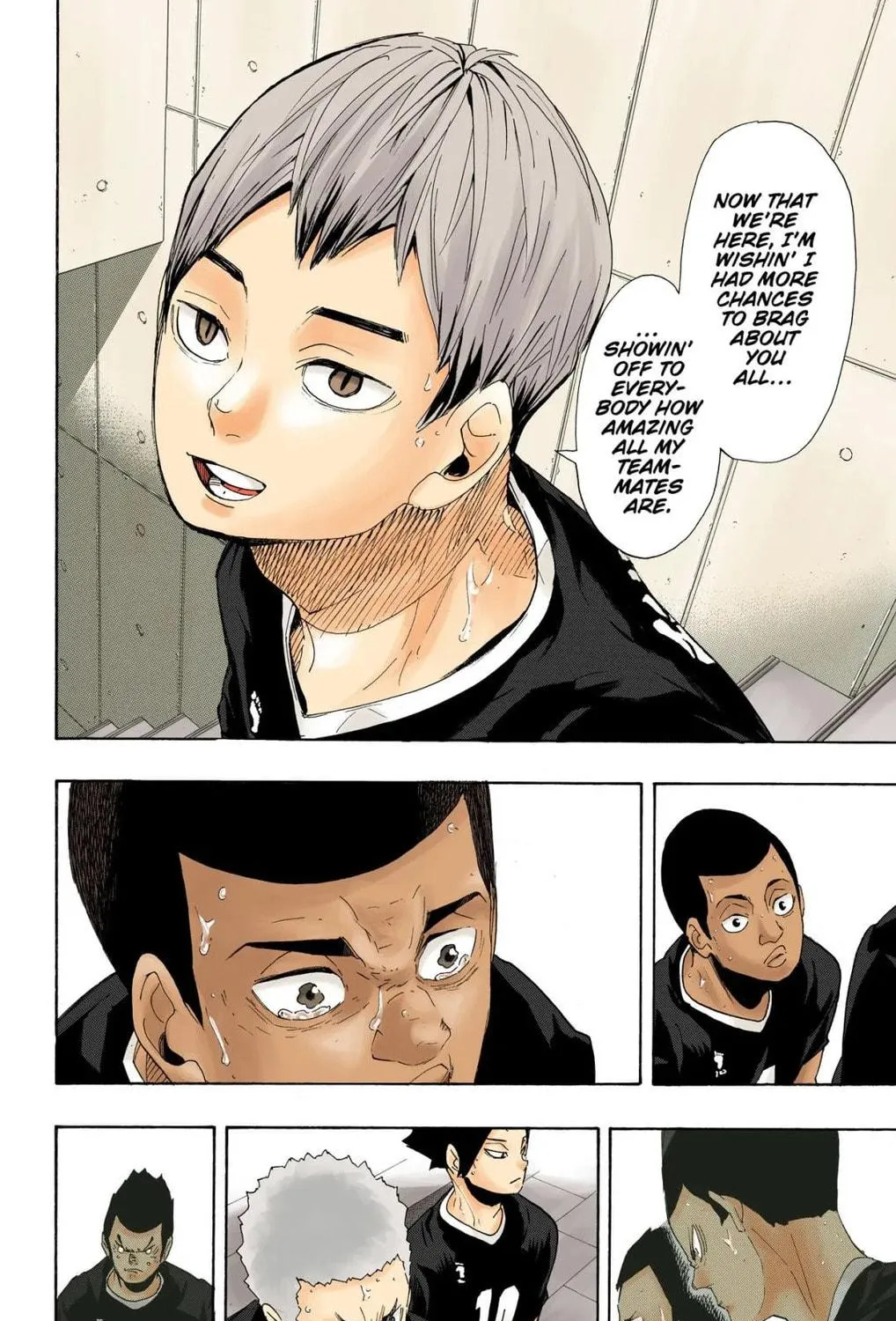 Read Haikyu!! (Official Colored) (Colored) chapter 291 image 28 on Lezhin