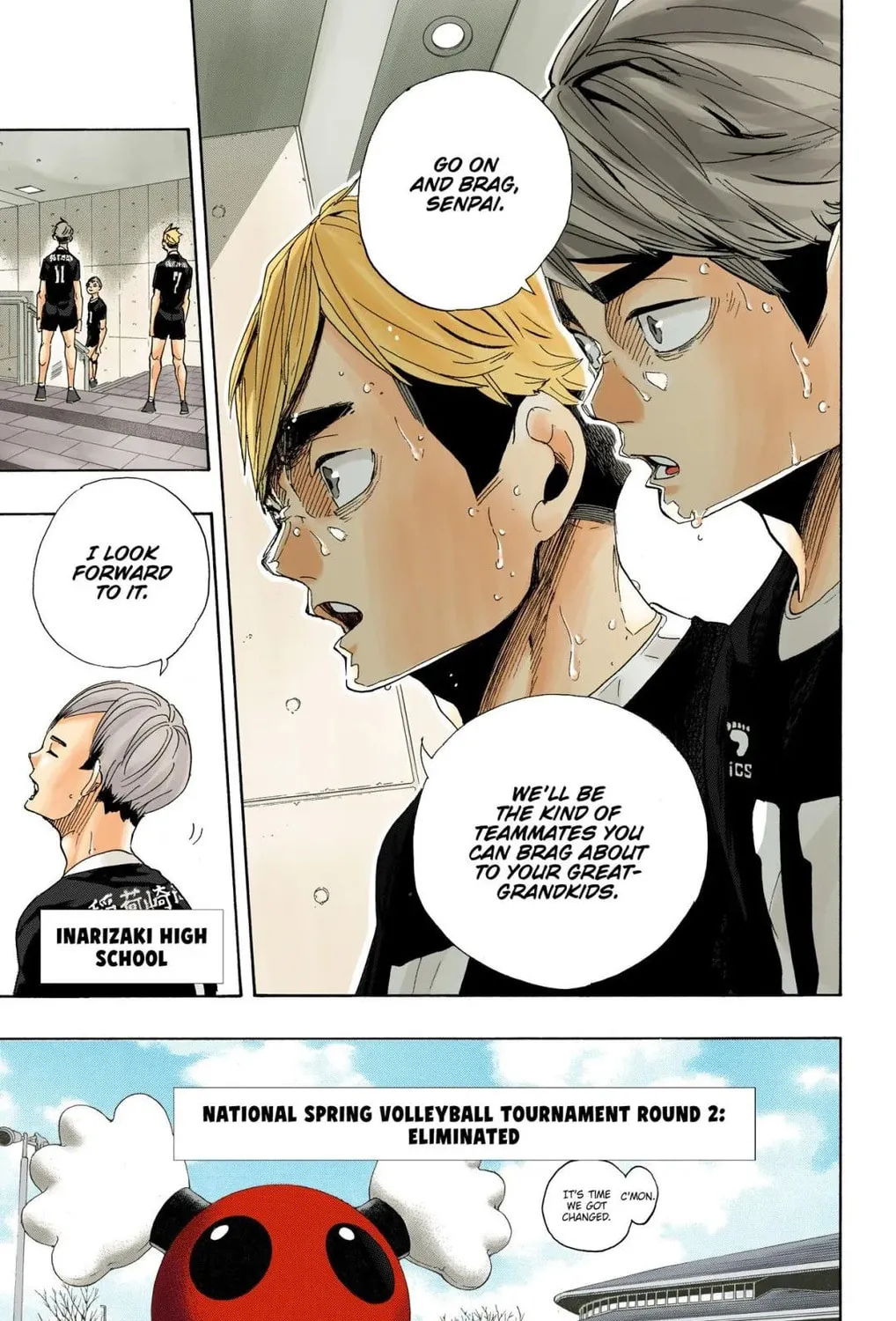 Read Haikyu!! (Official Colored) (Colored) chapter 291 image 30 on Lezhin