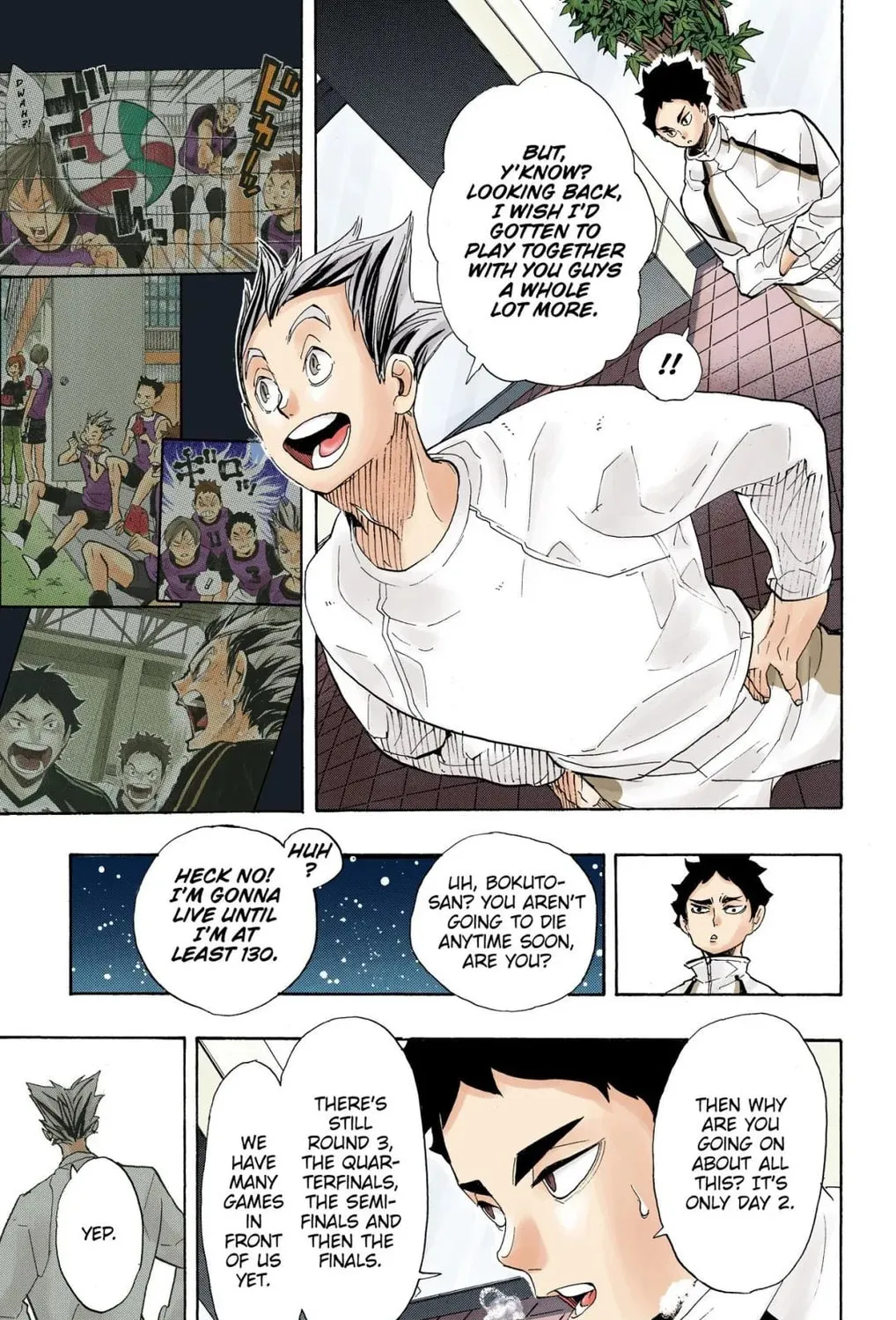 Read Haikyu!! (Official Colored) (Colored) chapter 292 image 14 on Lezhin