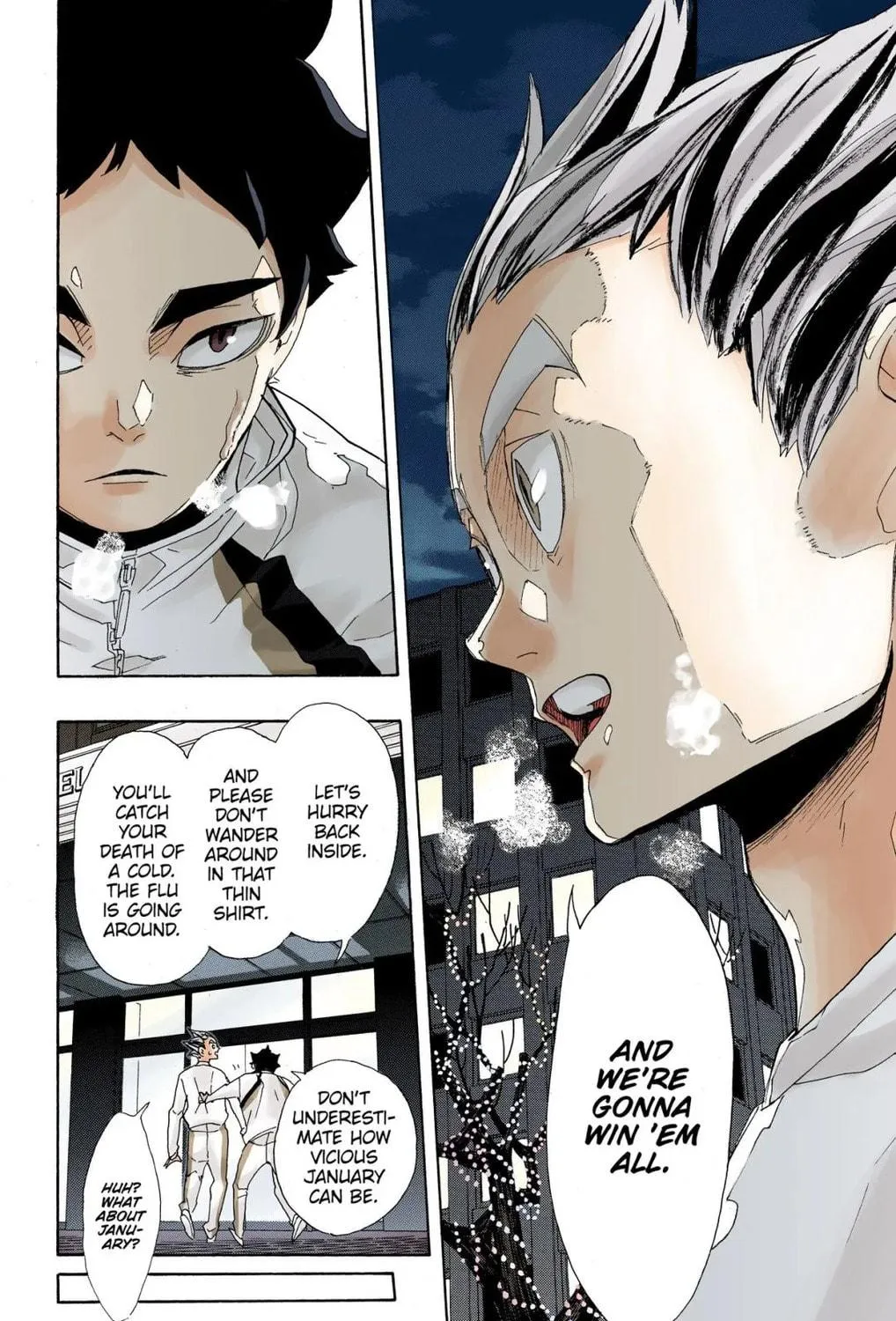 Read Haikyu!! (Official Colored) (Colored) chapter 292 image 16 on Lezhin
