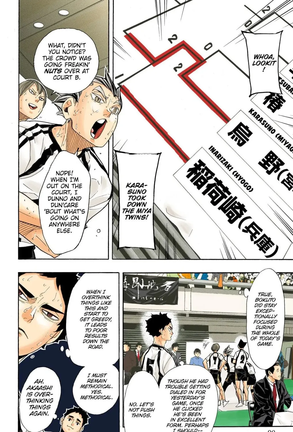Read Haikyu!! (Official Colored) (Colored) chapter 292 image 2 on Lezhin