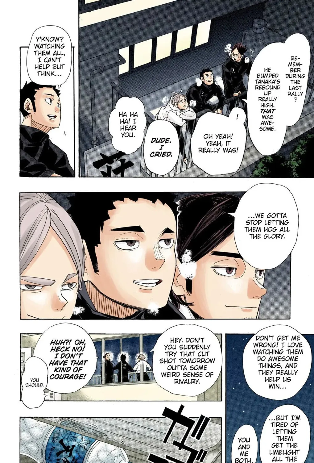 Read Haikyu!! (Official Colored) (Colored) chapter 292 image 20 on Lezhin