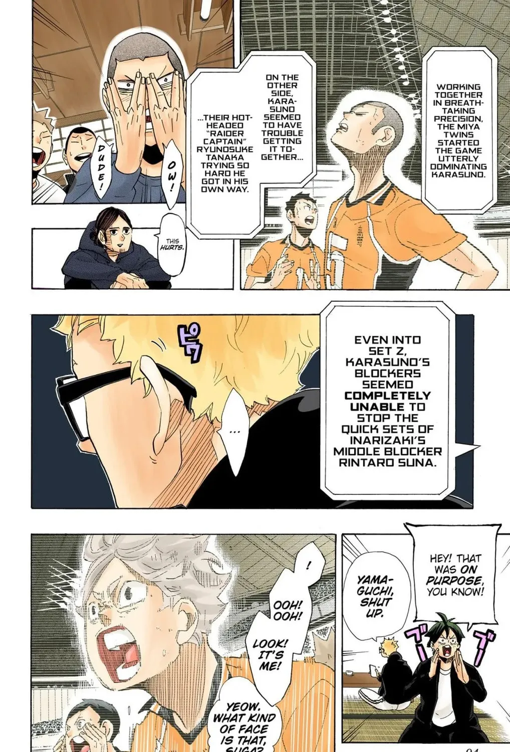 Read Haikyu!! (Official Colored) (Colored) chapter 292 image 8 on Lezhin