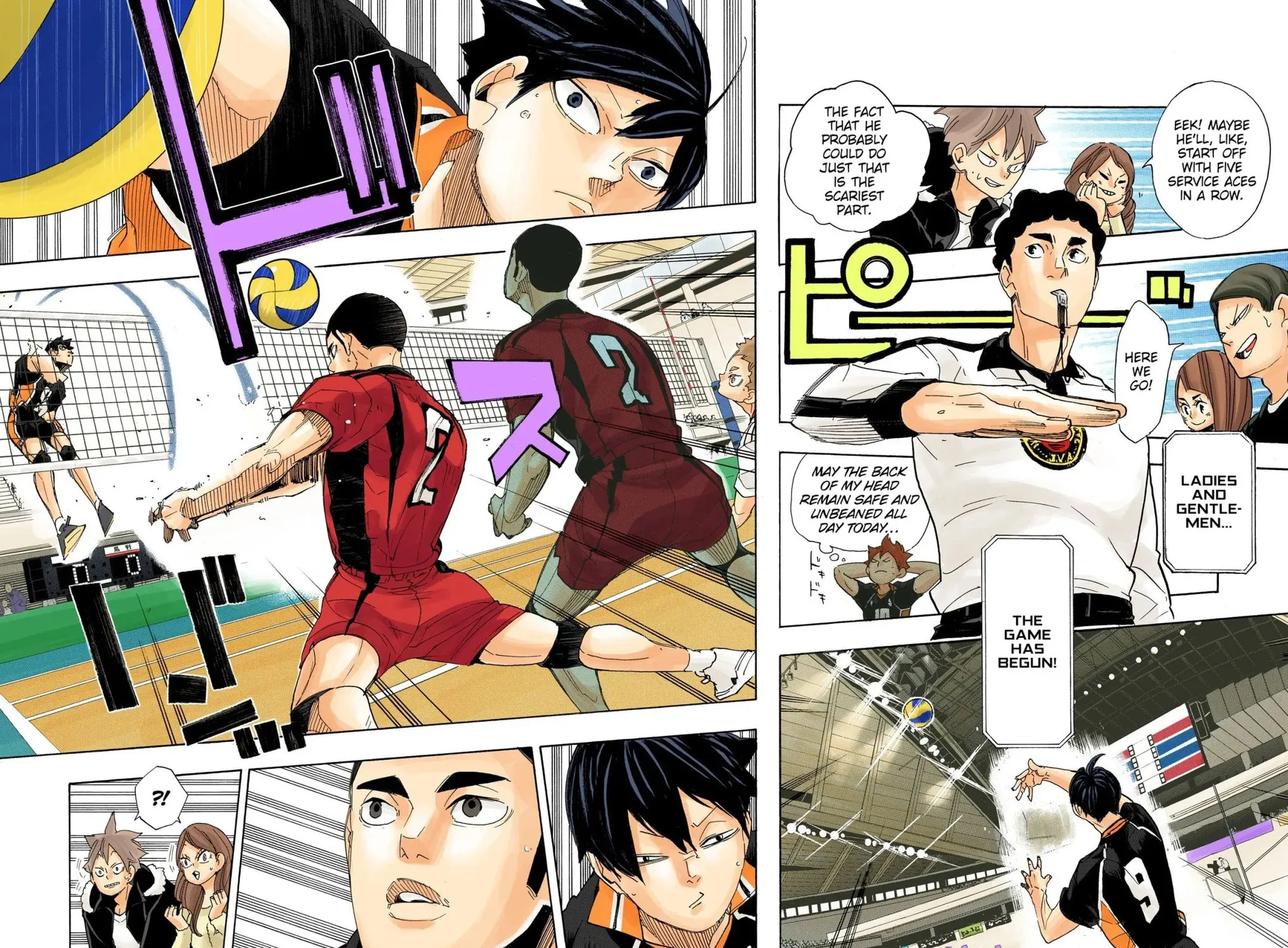 Read Haikyu!! (Official Colored) (Colored) chapter 294 image 11 on Lezhin
