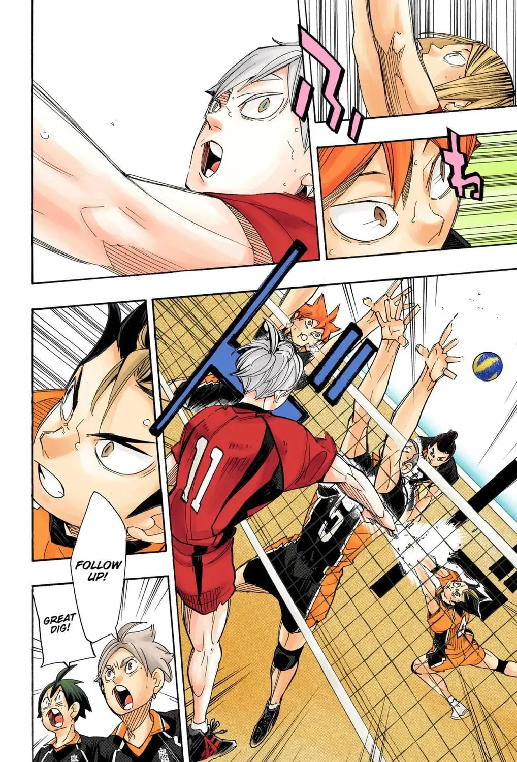 Read Haikyu!! (Official Colored) (Colored) chapter 294 image 13 on Lezhin