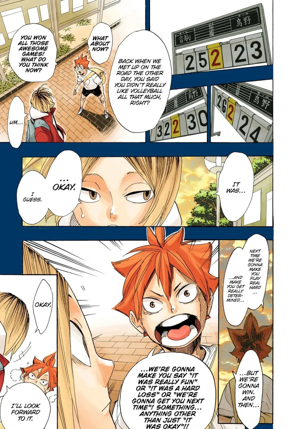 Read Haikyu!! (Official Colored) (Colored) chapter 294 image 23 on Lezhin