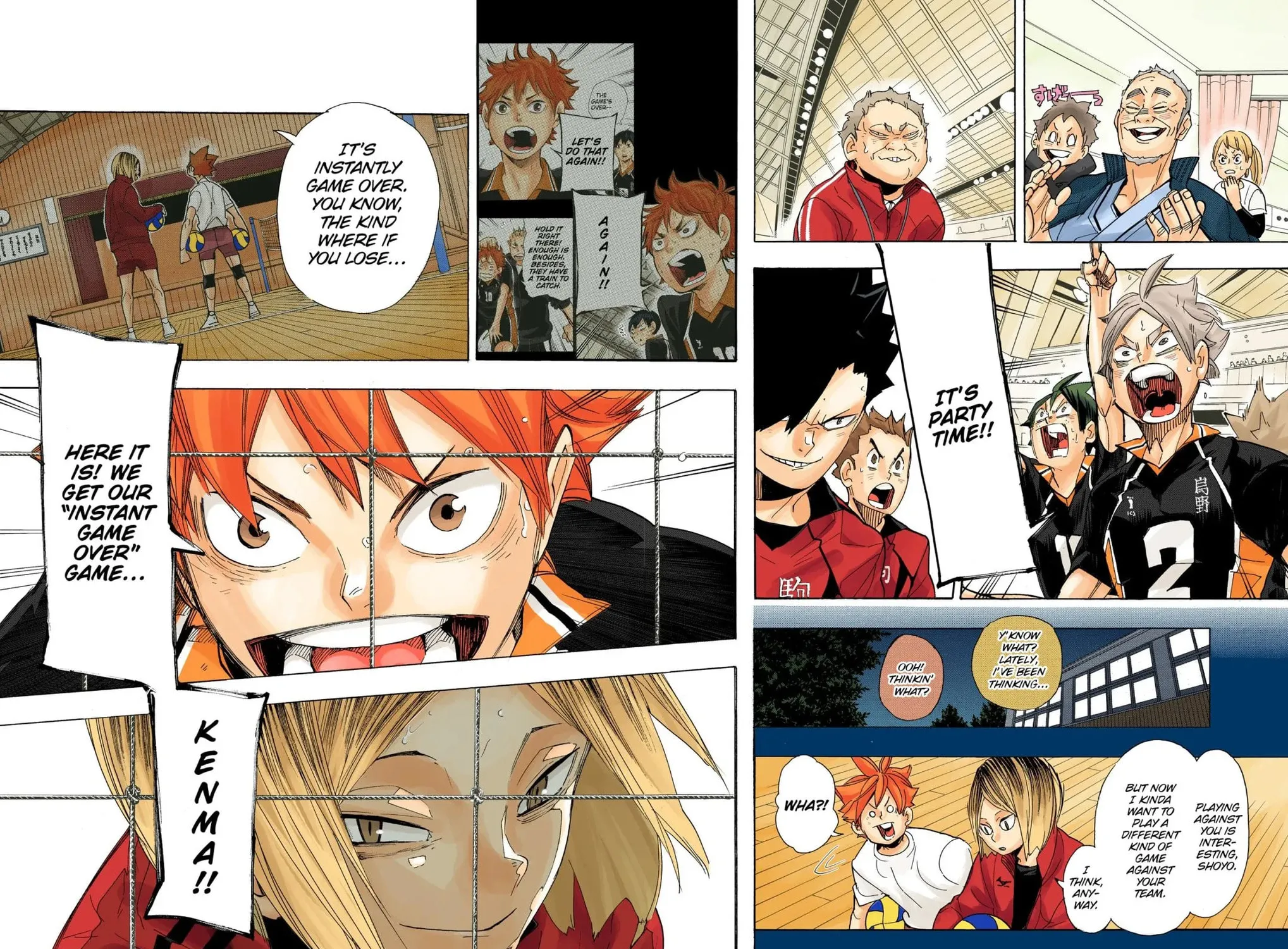 Read Haikyu!! (Official Colored) (Colored) chapter 294 image 27 on Lezhin