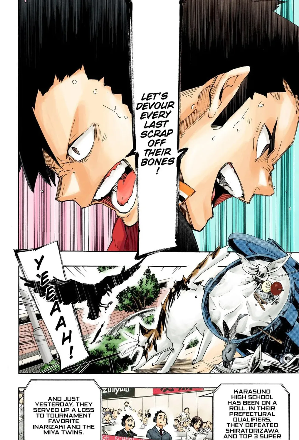 Read Haikyu!! (Official Colored) (Colored) chapter 294 image 7 on Lezhin