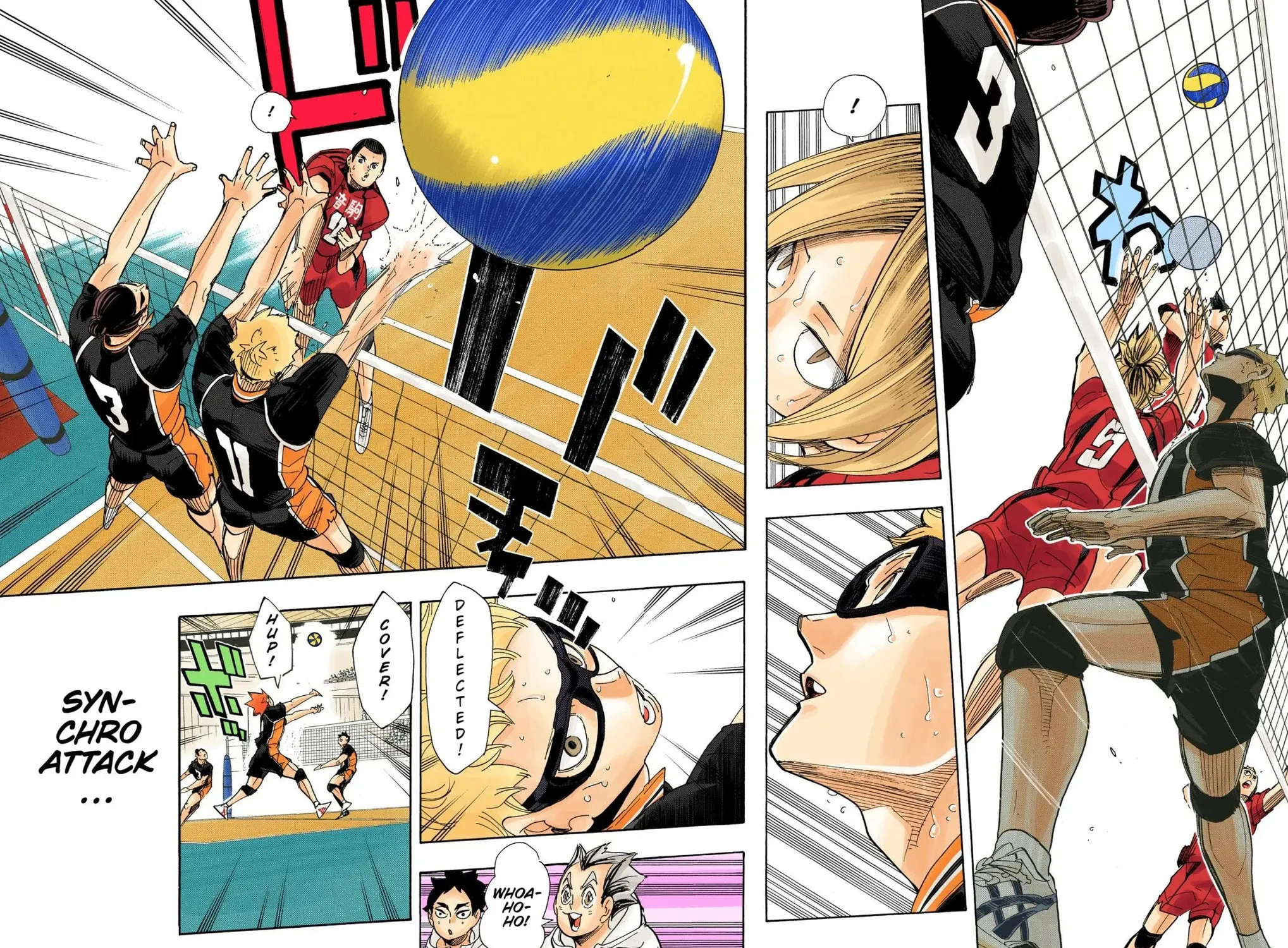 Read Haikyu!! (Official Colored) (Colored) chapter 297 image 16 on Lezhin