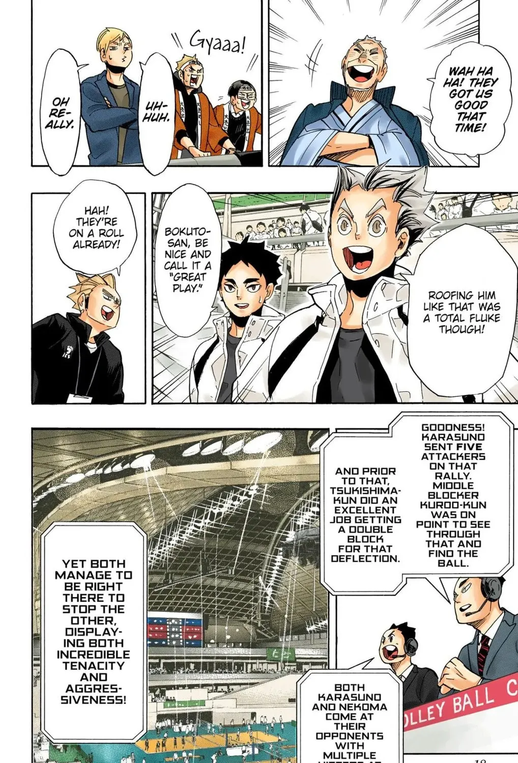 Read Haikyu!! (Official Colored) (Colored) chapter 297 image 24 on Lezhin